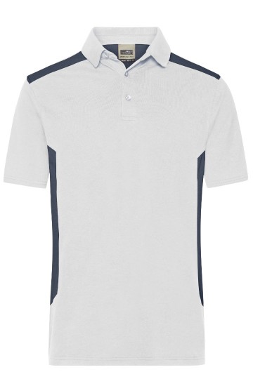 JN1826 Men's Workwear Polo wit / carbon