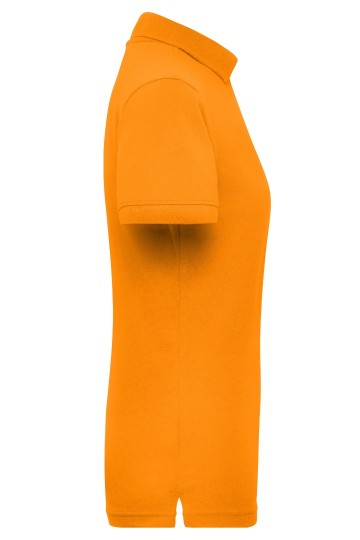 JN1829 Ladies Signal Workwear Polo neon oranje zij
