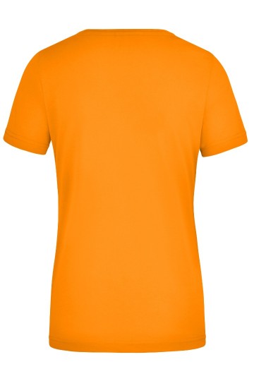 JN1837 Ladies Signal Workwear T-Shirt neon oranje achter