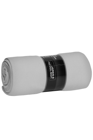 JN1902 fleece deken XXL zilver