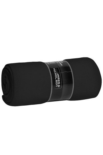 JN1902 fleece deken XXL zwart