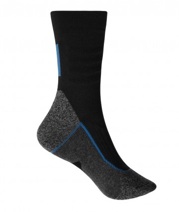JN212 Worker Socks Cool zwart koningsblauw