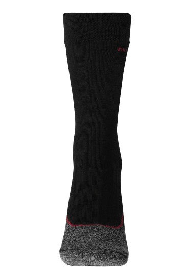 JN213 Worker Socks Warm zwart rood voor