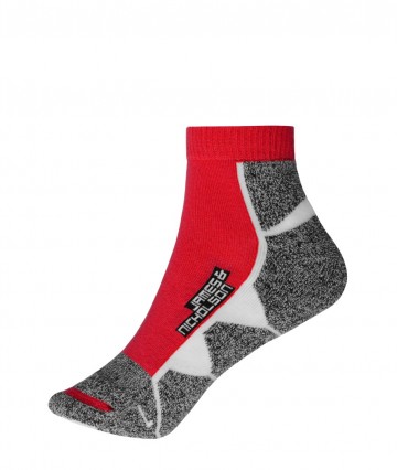 JN Sport Sneaker Socks JN214 rood wit