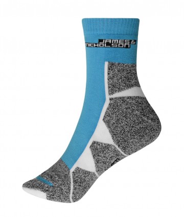 JN Sport Socks JN215 helderblauw wit