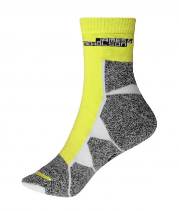 JN Sport Socks JN215 heldergeel wit