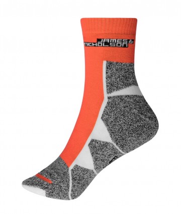 JN Sport Socks JN215 helderoranje wit