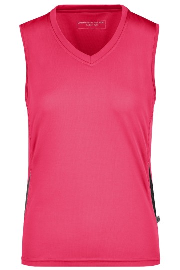 JN Ladies Running tanktop JN315 bessen zwart