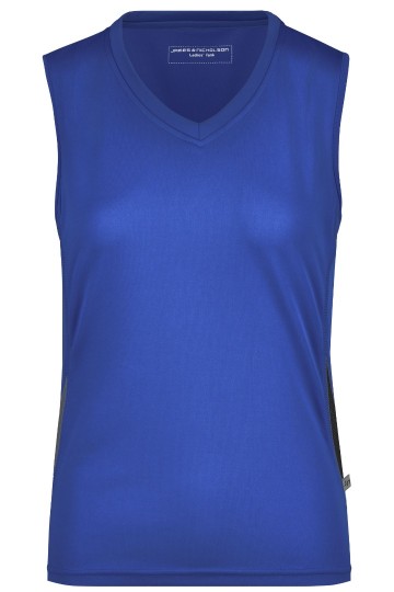 JN Ladies Running tanktop JN315 koningsblauw zwart