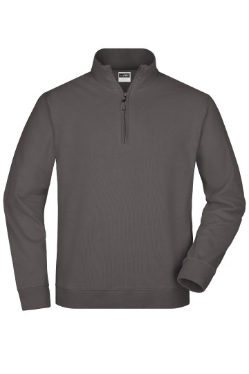JN Unisex Round Neck Zip JN352 carbon