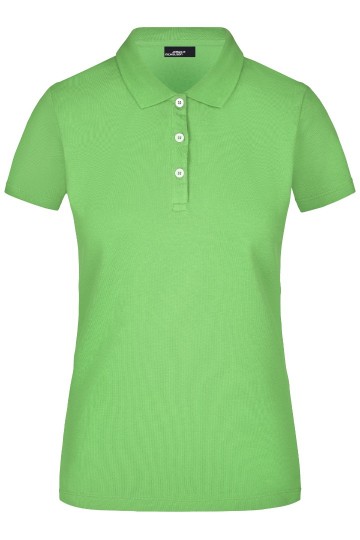 JN Ladies Elastic Piqué Polo JN356 limoengroen