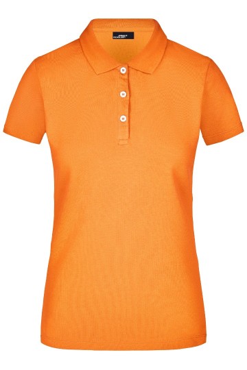 JN Ladies Elastic Piqué Polo JN356 oranje