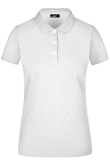 JN Ladies Elastic Piqué Polo JN356 wit