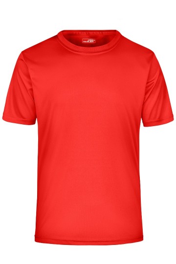 JN Men's Active T-Shirt JN358 grenadinerood