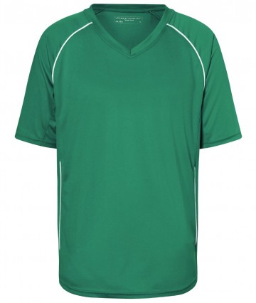 JN386 Team T-shirt groen wit