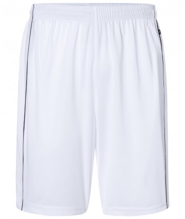 JN387 Team Basic Short wit zwart