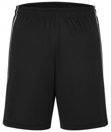 JN387 Team Basic Short zwart wit