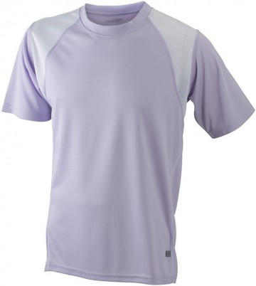 JN Men's Running T-shirt JN397 lila wit