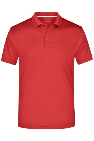 JN Men's High Performance polo JN401 rood