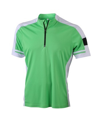 JN452 Men's Bike T Half Zip groen