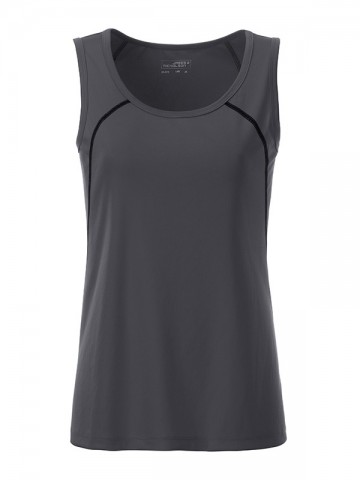 JN Ladies Sports Tanktop JN493  titaan zwart