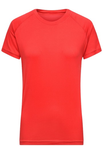 JN519 Ladies Sport T-shirt helderrood