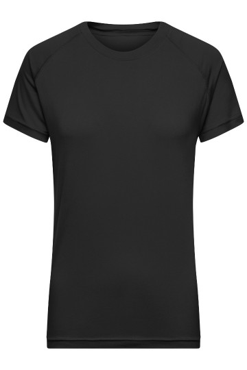 JN519 Ladies Sport T-shirt zwart
