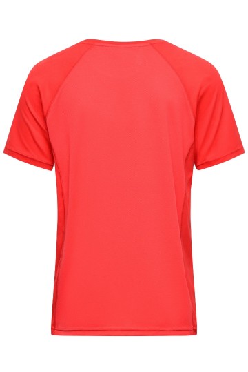 JN520 Men's Sport T-shirt helderrood rug