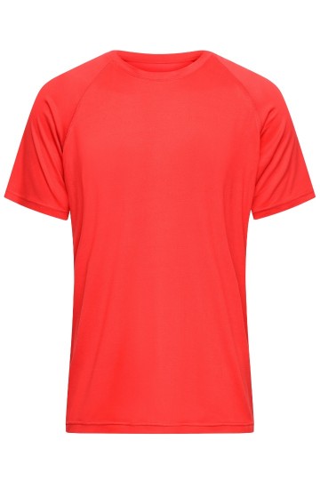 JN520 Men's Sport T-shirt helderrood