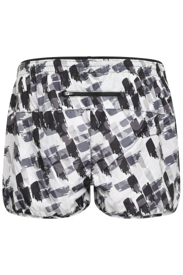 JN525 Ladies Sport Short zwartbedrukt achter
