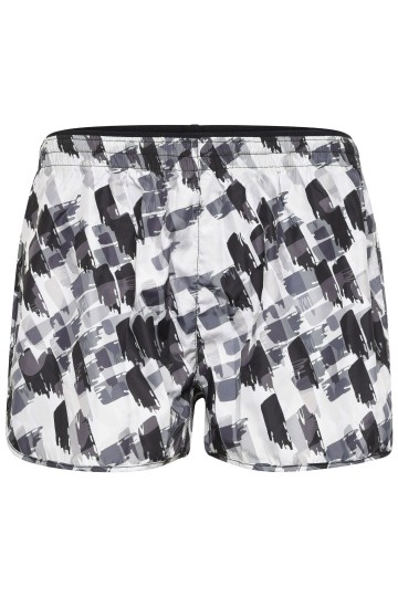 JN525 Ladies Sport Short zwartbedrukt