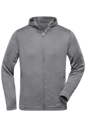JN532 Men's Sport Hoody lichtmelange