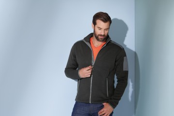 JN Men's Knitted Fleece Jack JN591