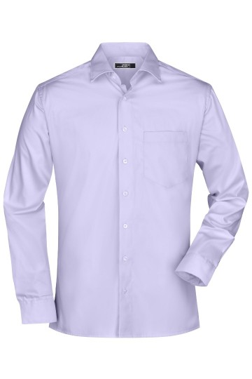 JN606 Men's Business Shirt LS lila