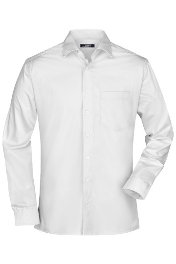 JN606 Men's Business Shirt LS wit