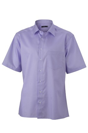 JN607 Men's Business Shirt SS lila