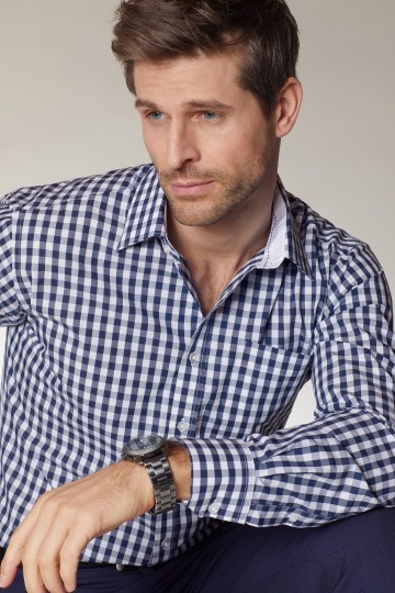 JN617 Men's Shirt Checked