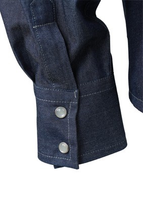 JN628 Ladies Denim Shirt detail2