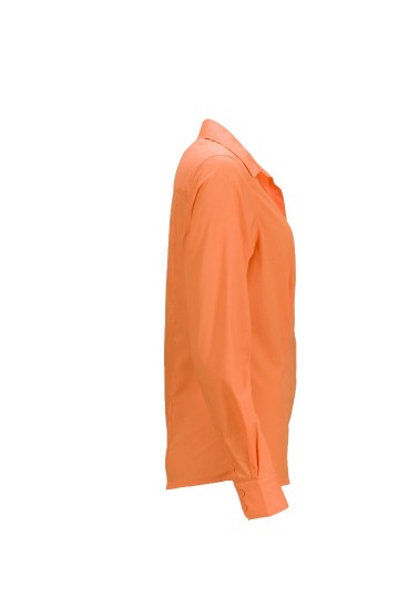 JN641 Ladies Business Shirt LS oranje zij