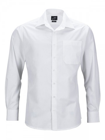 JN642 Men's Business Shirt LS wit