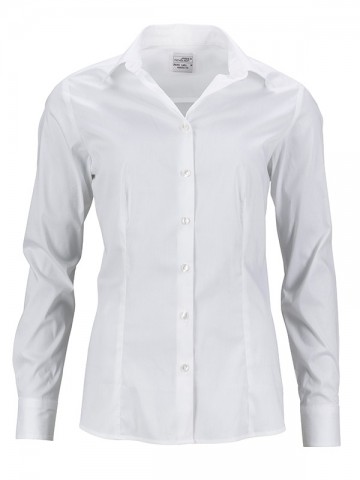 JN645 Ladies Shirt Slim Fit wit