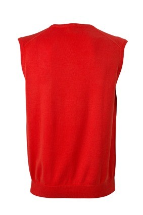 JN657 Men's V-Neck Pullunder donkeroranjerug
