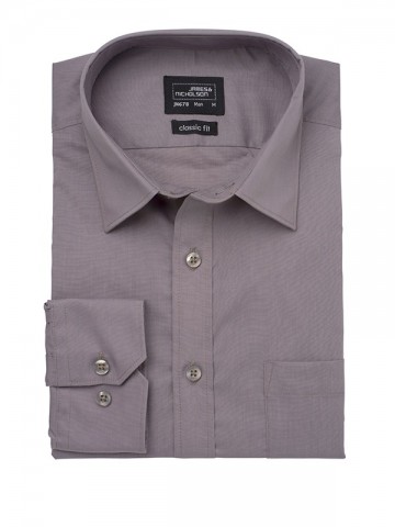 JN678 Men's Poplin Shirt LS detail
