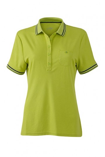 JN Ladies Polo JN701 chemischgeel carbon