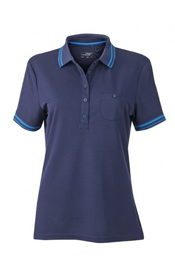 JN Ladies Polo JN701 marineblauw waterblauw
