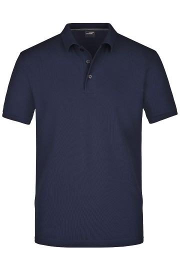 JN Men's Pima Polo JN708 marineblauw