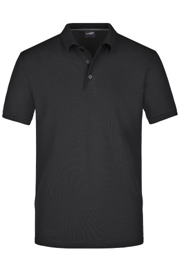 JN Men's Pima Polo JN708 zwart
