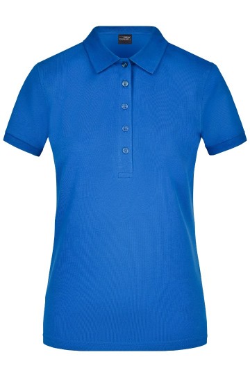 JN Ladies Elastic Polo Piqué JN709 koningsblauw