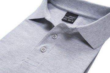 JN Men's Elastic Polo piqué JN710 detail