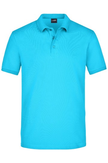 JN Men's Elastic Polo piqué JN710 turkoois